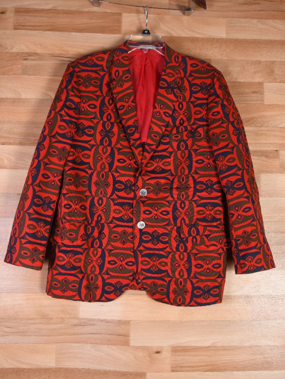Vintage 60s Sandwich Isles Men's Size R40 Sport Coat -See measurements